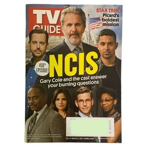 TV Guide February 27 March 12 2023 NCIS Gary Cole and Cast Star Trek Picard